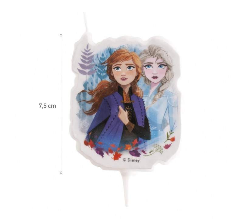 2D Elsa a Anna na tortu - Sviečka